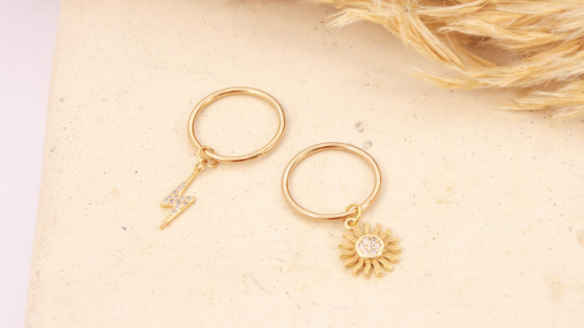 Orecchini a catena con strass fai da te : Tappa 3 Orecchini a catena con strass fai da te : Tappa 3