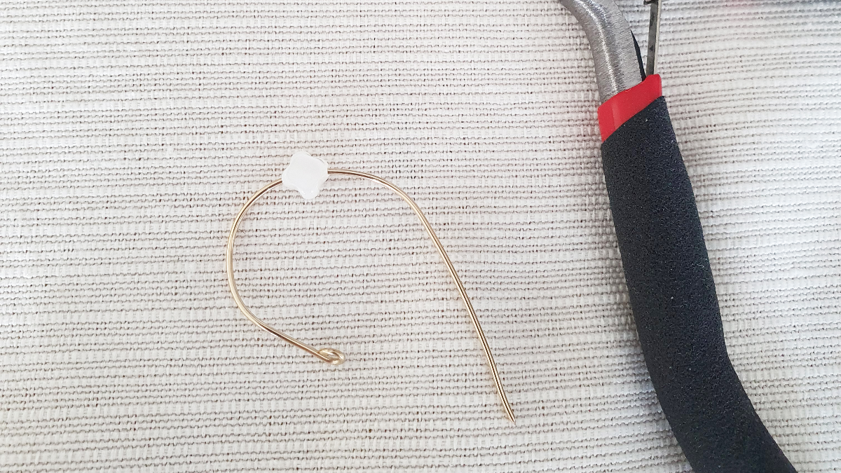 Anello in oro con perle di madreperla : Tappa 3 Anello in oro con perle di madreperla : Tappa 3