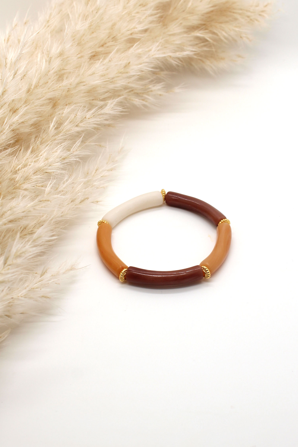 Schema Bracciale di perline curve in argilla polimerica Schema Bracciale di perline curve in argilla polimerica