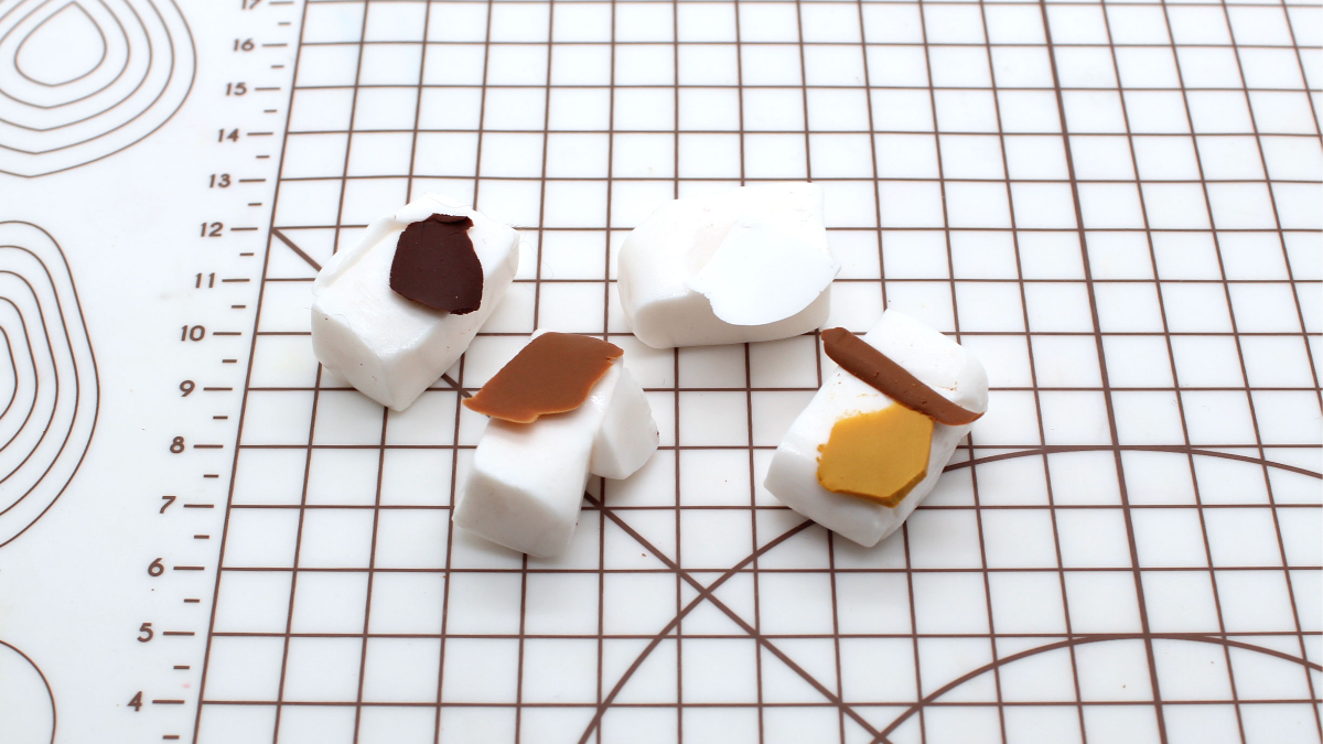 Bracciale di perline curve in argilla polimerica : Tappa 2 Bracciale di perline curve in argilla polimerica : Tappa 2