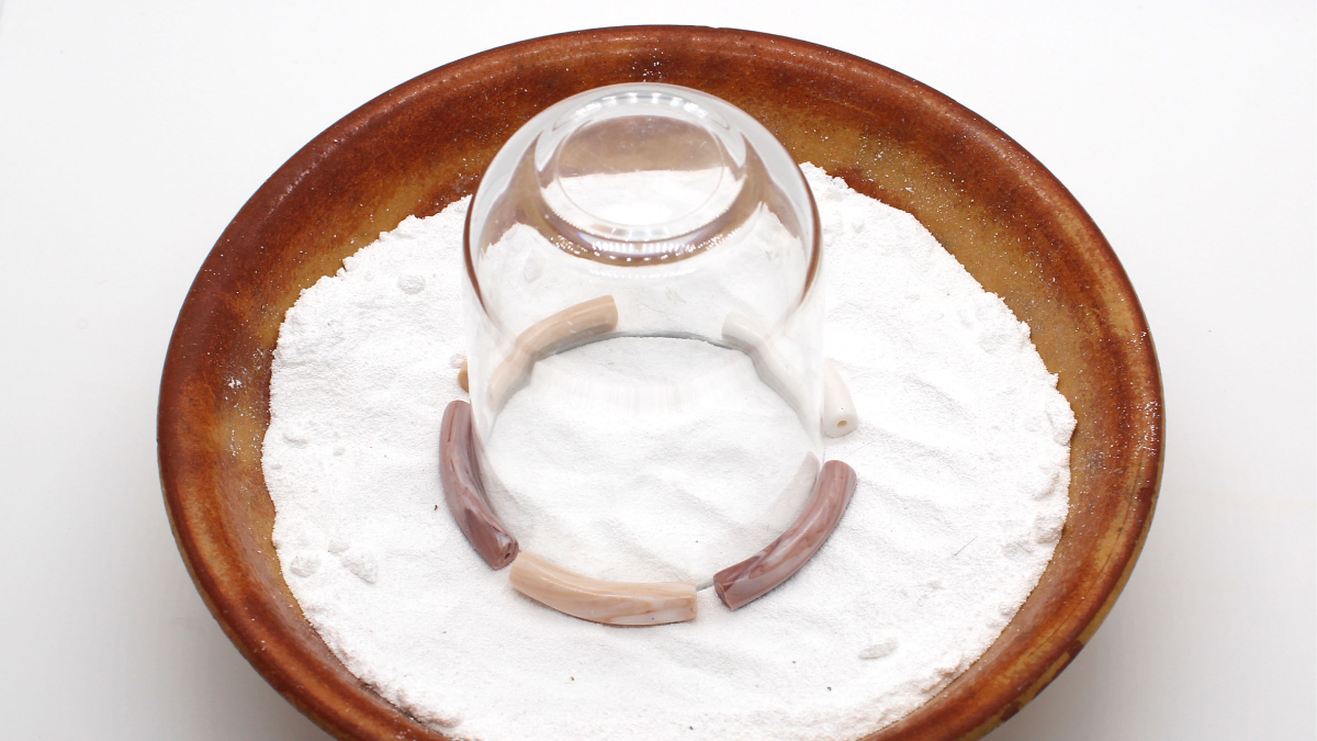 Bracciale di perline curve in argilla polimerica : Tappa 6 Bracciale di perline curve in argilla polimerica : Tappa 6