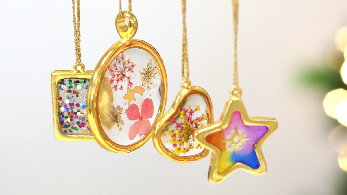 Schema Decorazione dell'albero di Natale fai da te con resina UV LED Schema Decorazione dell'albero di Natale fai da te con resina UV LED