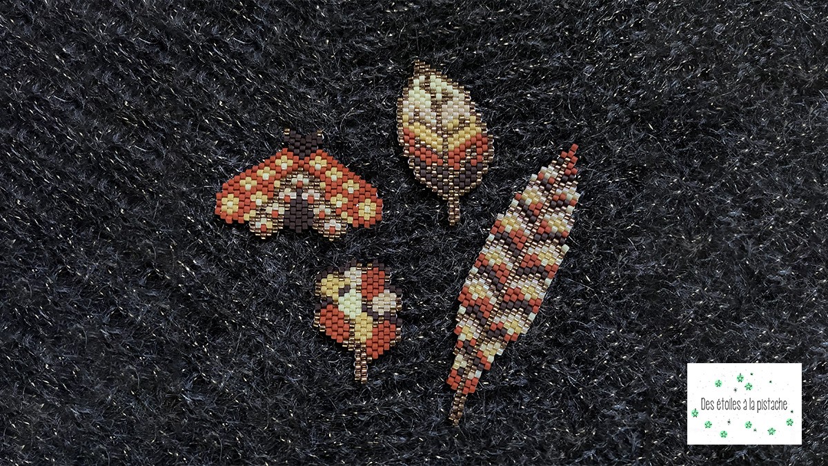 Schema Fai da te intrecciando perline Miyuki Delicas 11/0 tema Schema Fai da te intrecciando perline Miyuki Delicas 11/0 tema