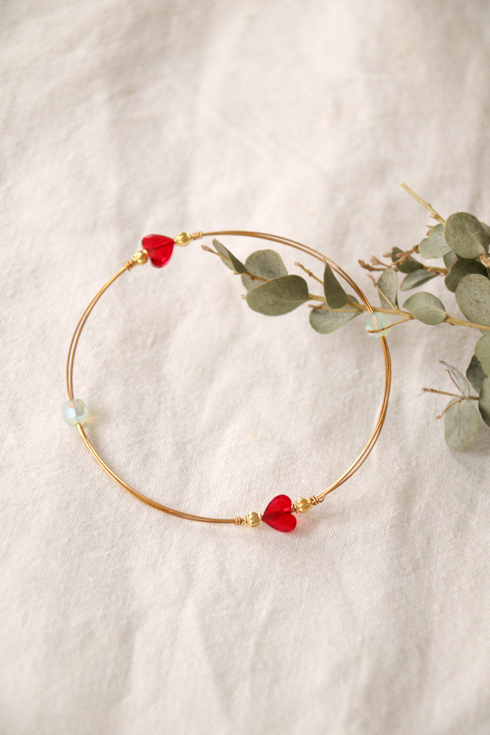 Schema Perline a cuore in metallo PureCrystal fai da te Schema Perline a cuore in metallo PureCrystal fai da te