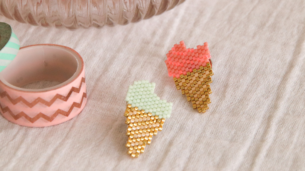 Schema Delica Miyuki peyote perla trama ghiaccio Schema Delica Miyuki peyote perla trama ghiaccio