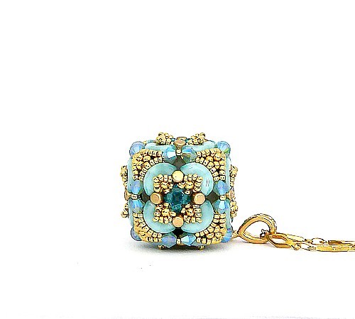 Schema Ciondolo D'Cybèle con perle Arcos e Minos Schema Ciondolo D'Cybèle con perle Arcos e Minos