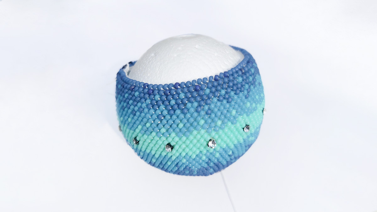 Guaina di Natale a spirale all'uncinetto fai da te : Tappa 7 Guaina di Natale a spirale all'uncinetto fai da te : Tappa 7