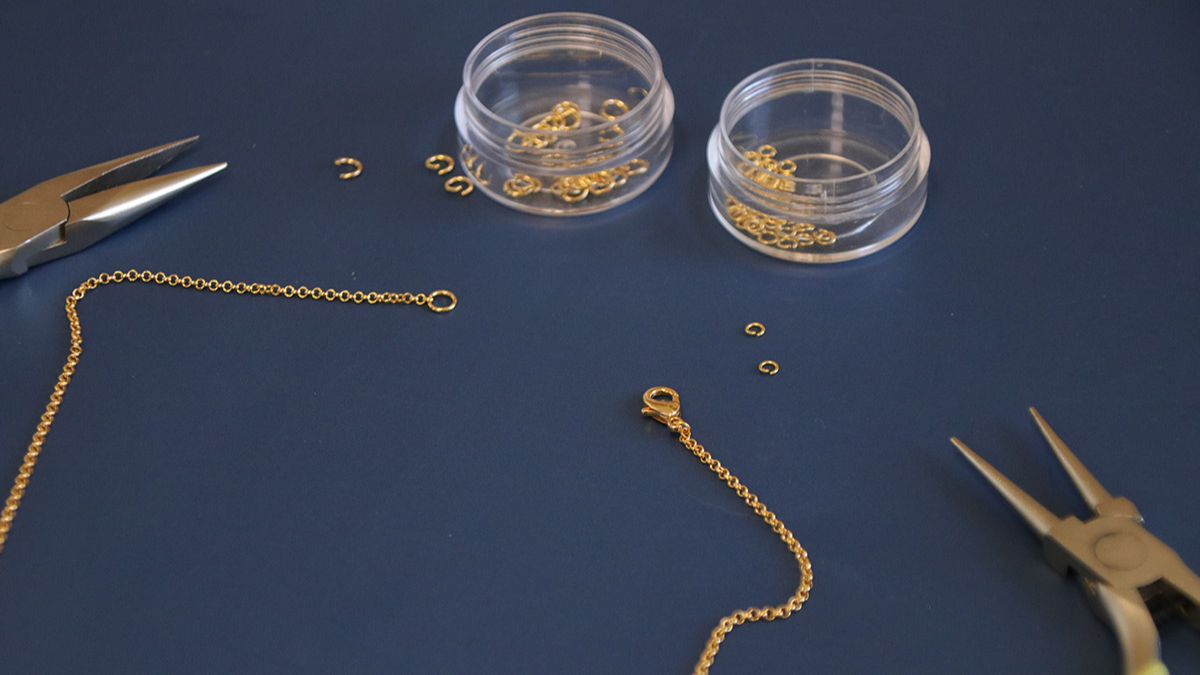 Collana asimmetrica : Tappa 2 Collana asimmetrica : Tappa 2