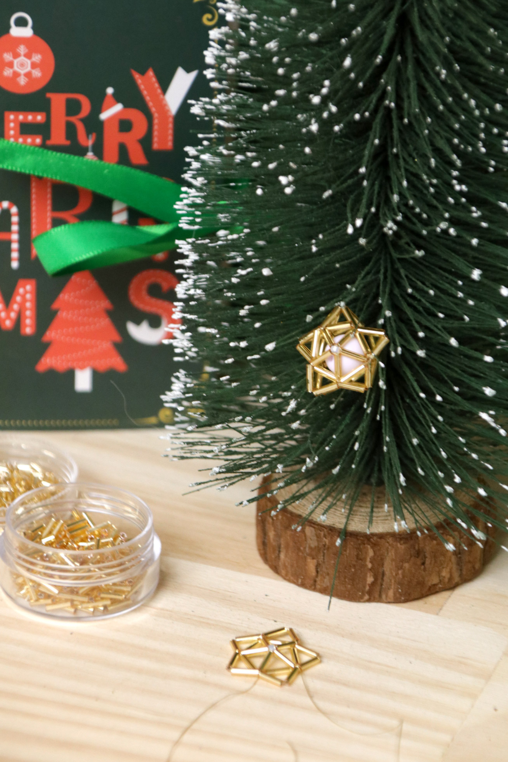 Schema Miyuki Bugles 3D perline stella stile himmeli Schema Miyuki Bugles 3D perline stella stile himmeli