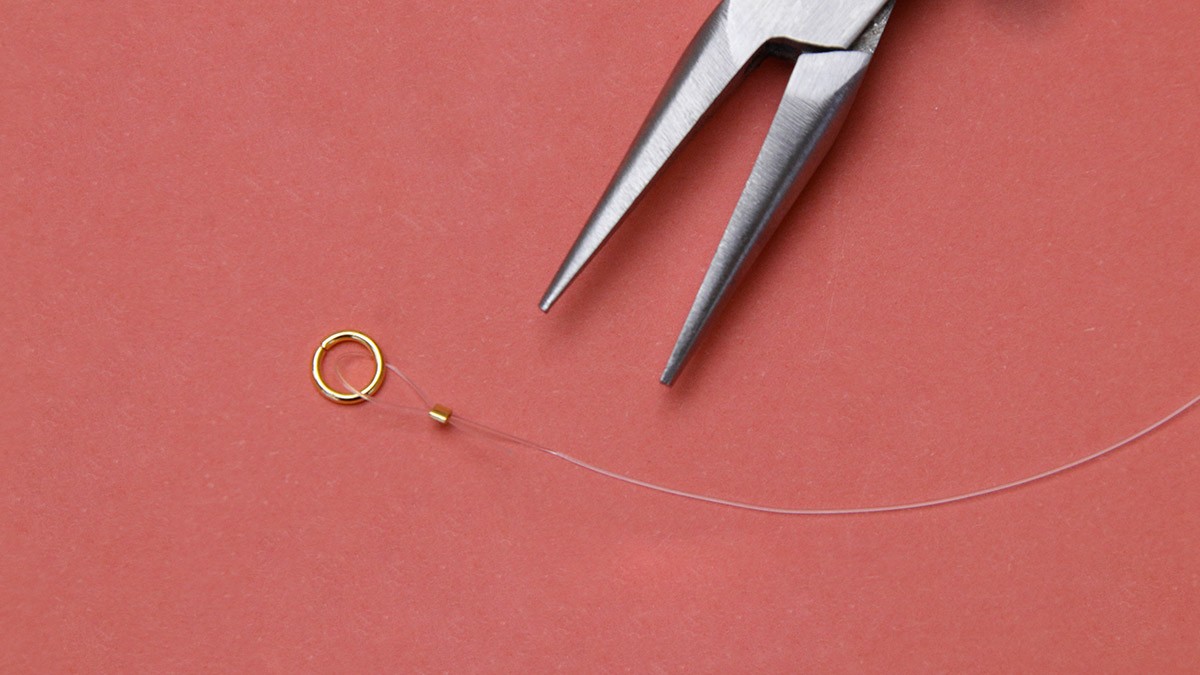 Tuto collana multi fili di perline heishi : Tappa 3 Tuto collana multi fili di perline heishi : Tappa 3