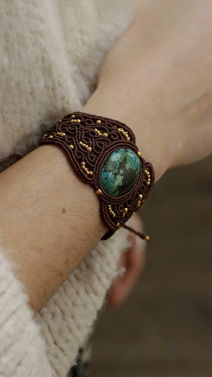 Schema Tutorial per bracciale in micro macramè con cordoncino slam Schema Tutorial per bracciale in micro macramè con cordoncino slam