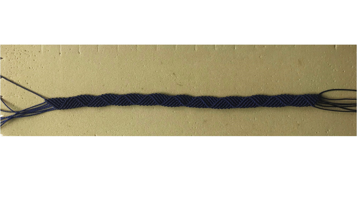 Bracciale da uomo in micro macramè : Tappa 28 Bracciale da uomo in micro macramè : Tappa 28