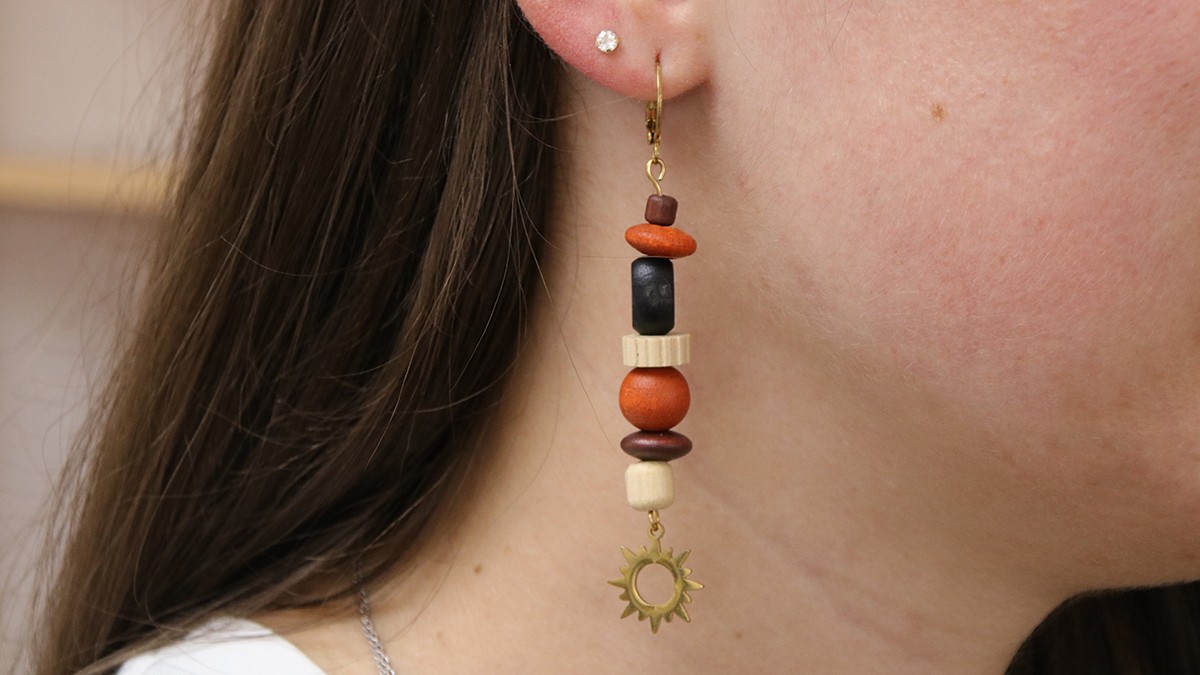 Schema Orecchini in legno in stile giapponese Schema Orecchini in legno in stile giapponese