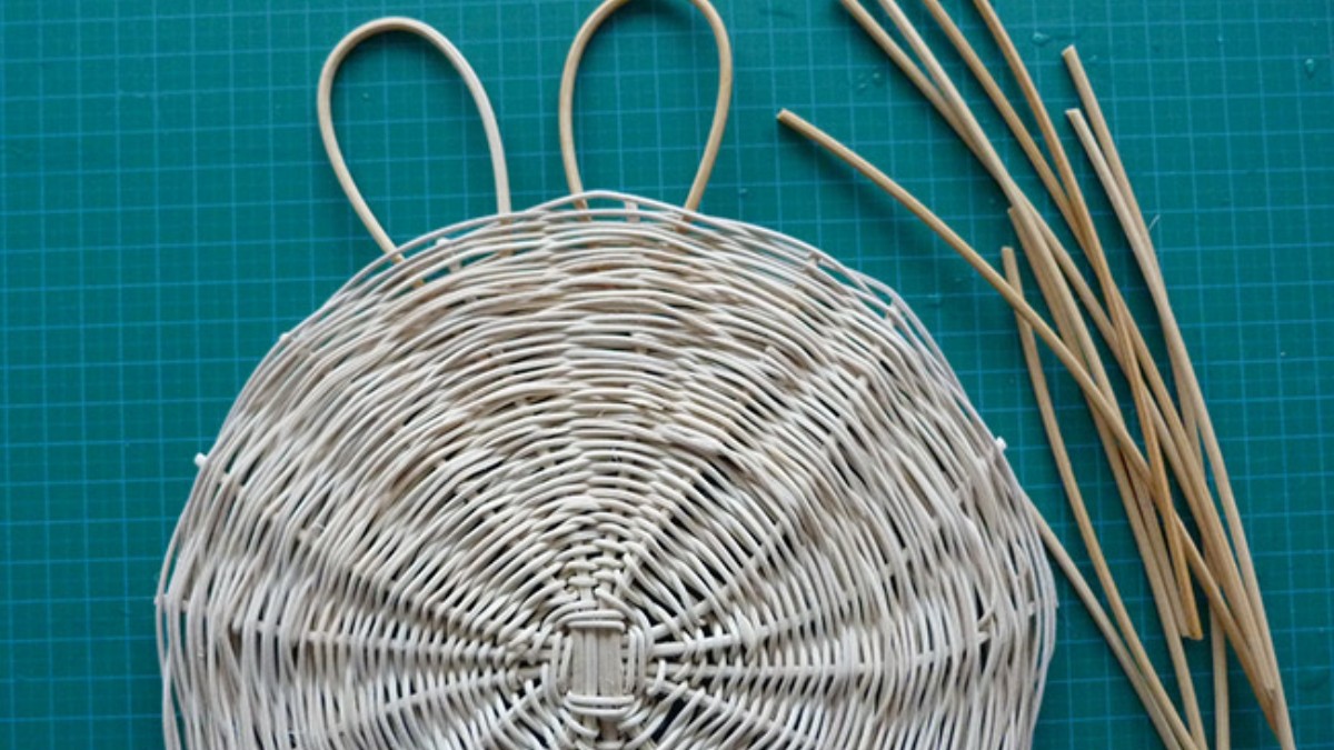 Facile fai da te - Specchio in rattan : Tappa 8 Facile fai da te - Specchio in rattan : Tappa 8