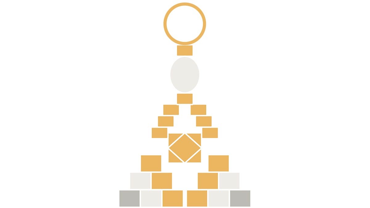 Orecchini Miyuki tecnica Russian Leaf in Brick Stitch : Tappa 6 Orecchini Miyuki tecnica Russian Leaf in Brick Stitch : Tappa 6