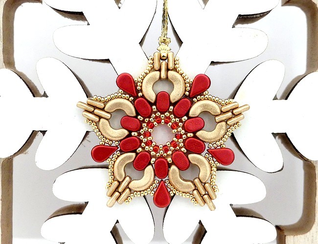 Schema Fiocco di neve natalizio di Puca Schema Fiocco di neve natalizio di Puca