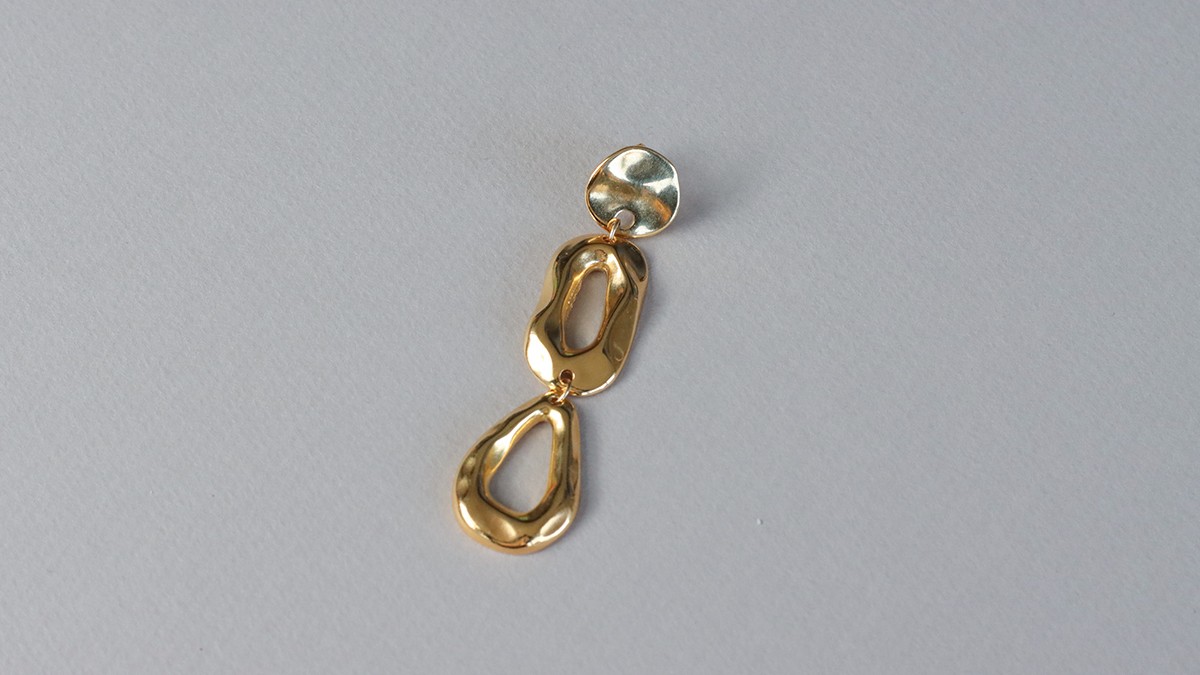 Gioielli a bolle - Bracciale a maglie e orecchini asimmetrici : Tappa 3 Gioielli a bolle - Bracciale a maglie e orecchini asimmetrici : Tappa 3