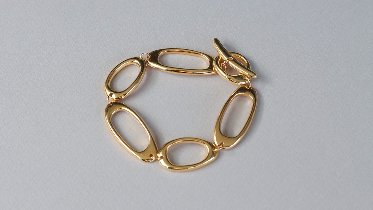 Gioielli a bolle - Bracciale a maglie e orecchini asimmetrici : Tappa 8 Gioielli a bolle - Bracciale a maglie e orecchini asimmetrici : Tappa 8