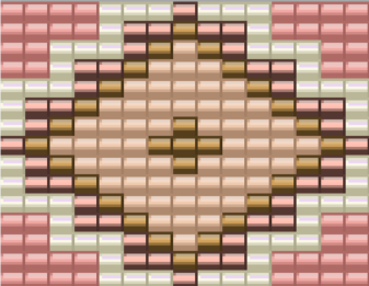 Schema Bracciale con intreccio centrale e micro macramè Schema Bracciale con intreccio centrale e micro macramè