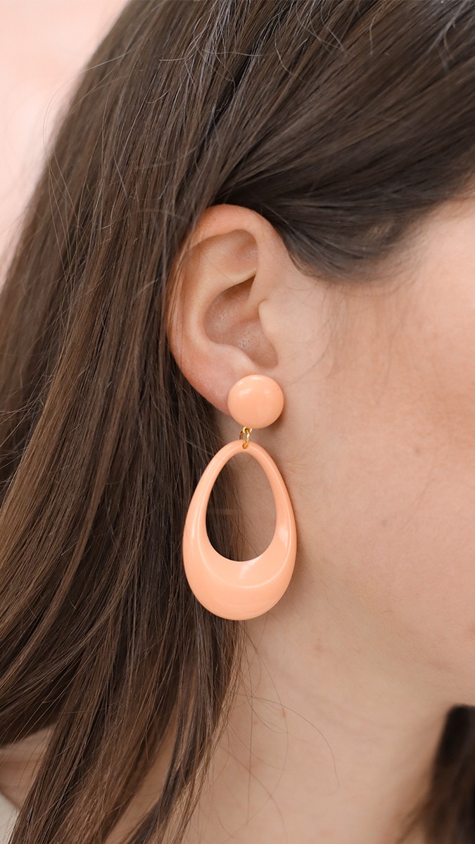 Schema Orecchini in resina pastello Schema Orecchini in resina pastello