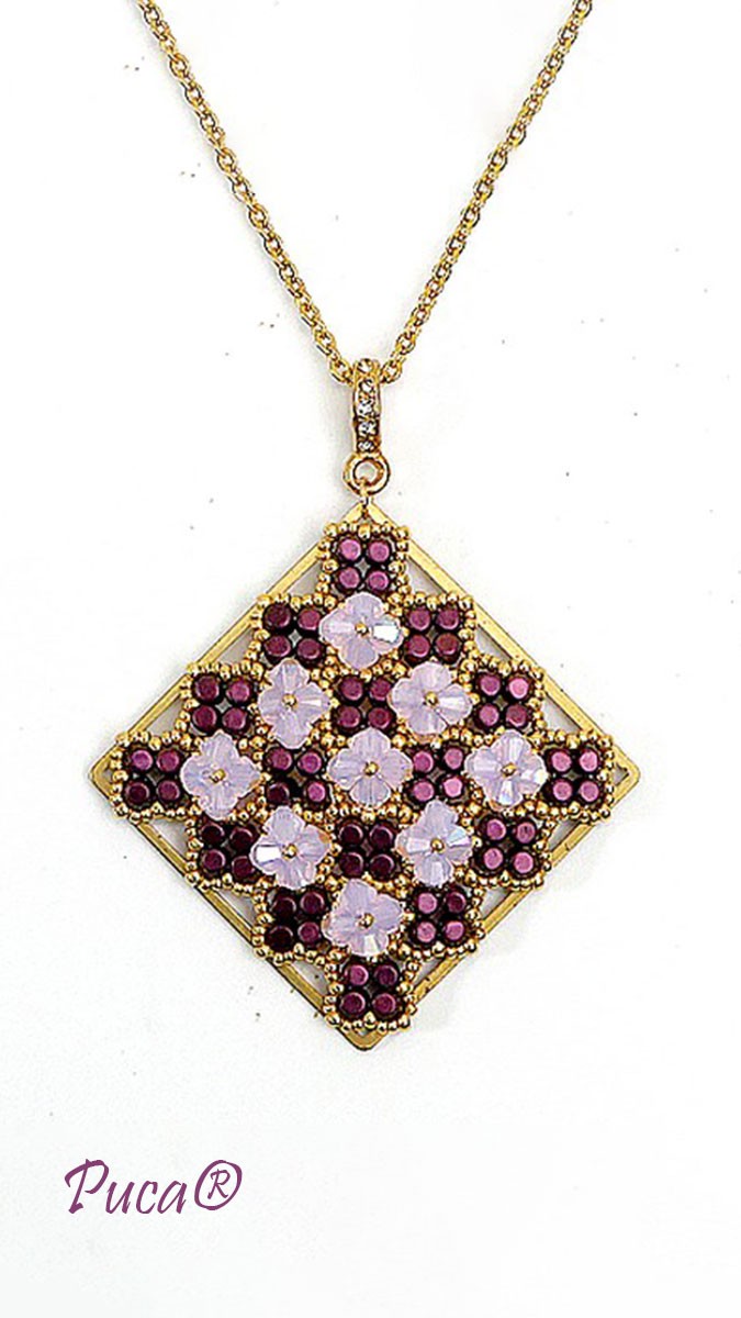 Schema Ciondolo K'Drill con Minos di Puca® (francese) Schema Ciondolo K'Drill con Minos di Puca® (francese)