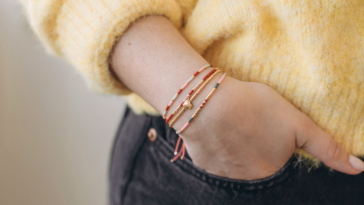 Schema Braccialetti di perle facili Miyuki con chiusura regolabile Schema Braccialetti di perle facili Miyuki con chiusura regolabile