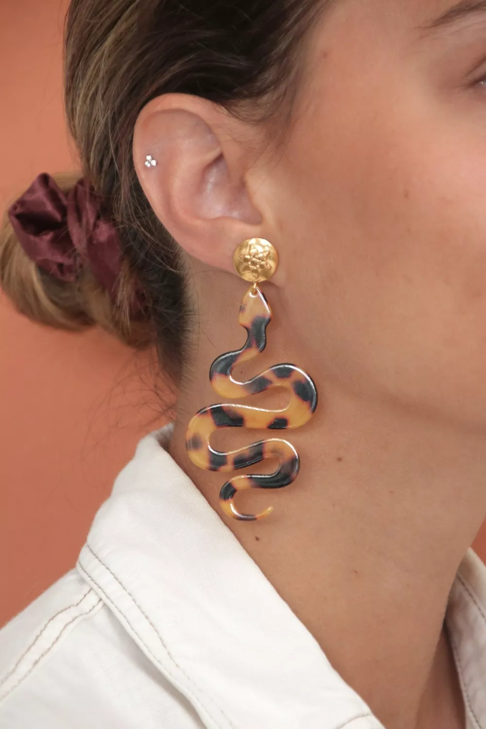 Schema Orecchini leopardati Schema Orecchini leopardati