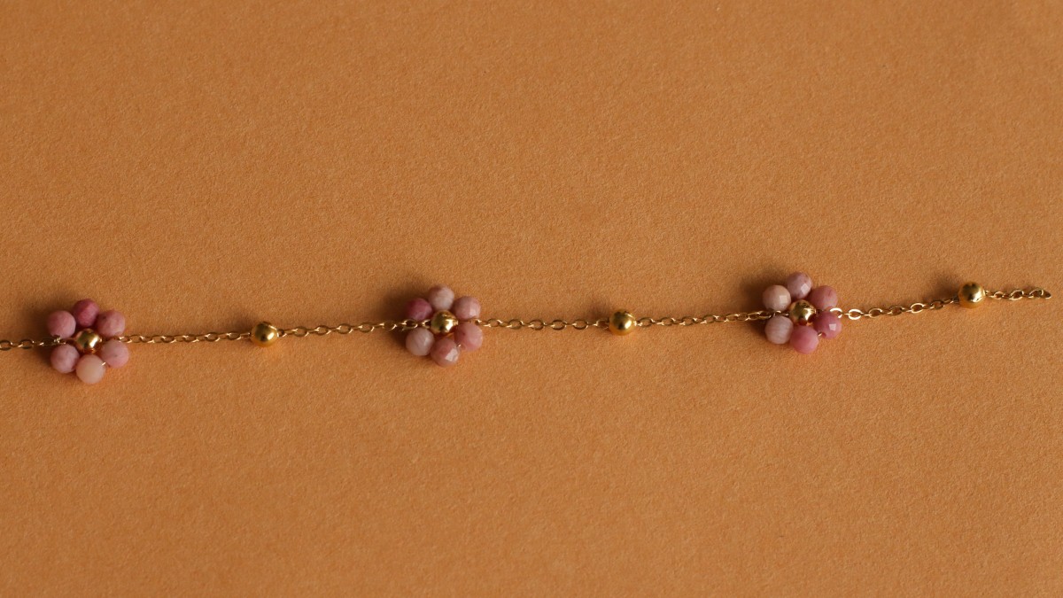 Collane con pietre naturali e charm a forma di lettera : Tappa 9 Collane con pietre naturali e charm a forma di lettera : Tappa 9