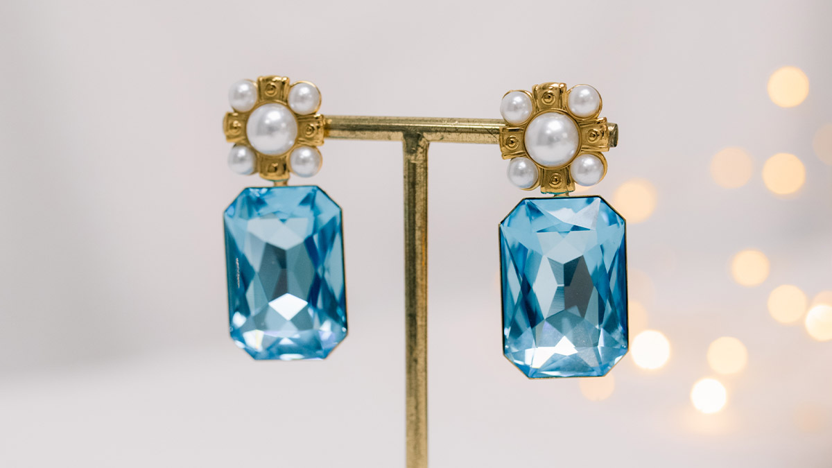 Orecchini grandi di cristallo Orecchini grandi di cristallo