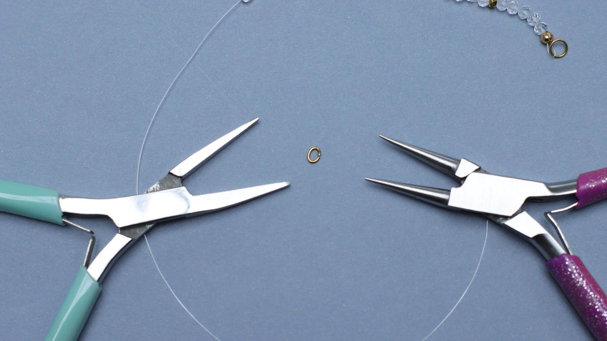 Bracciali di perle sfaccettate chic : Tappa 5 Bracciali di perle sfaccettate chic : Tappa 5