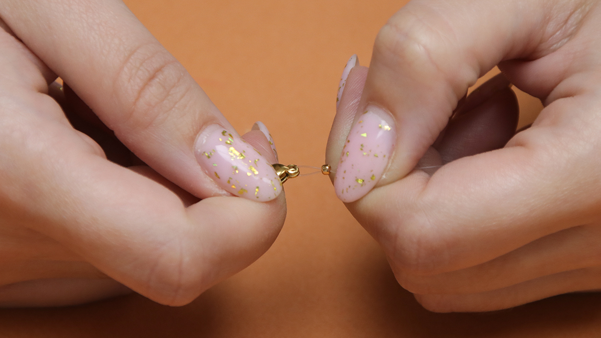 Bracciali marroni con pietre naturali e perle sfaccettate : Tappa 1 Bracciali marroni con pietre naturali e perle sfaccettate : Tappa 1