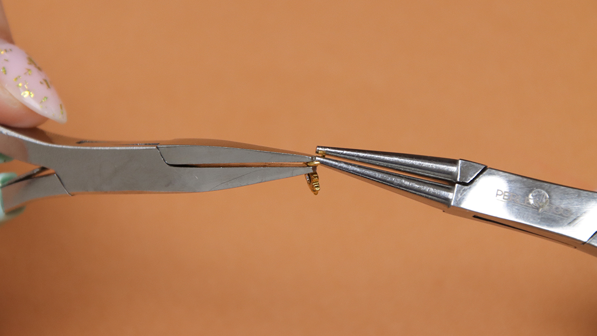 Bracciali marroni con pietre naturali e perle sfaccettate : Tappa 5 Bracciali marroni con pietre naturali e perle sfaccettate : Tappa 5