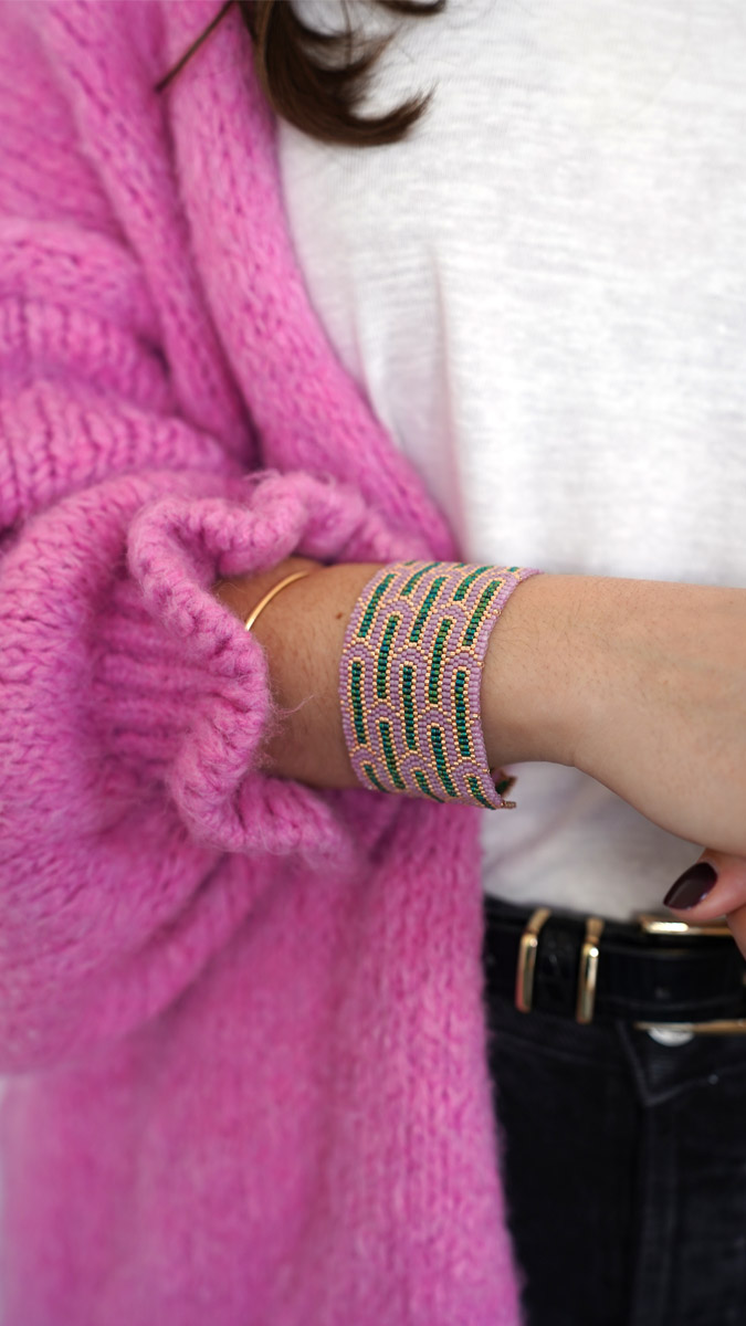 Schema Bracciale Art Deco Miyuki Delica 11/0 Peyote doppio e singolo Schema Bracciale Art Deco Miyuki Delica 11/0 Peyote doppio e singolo