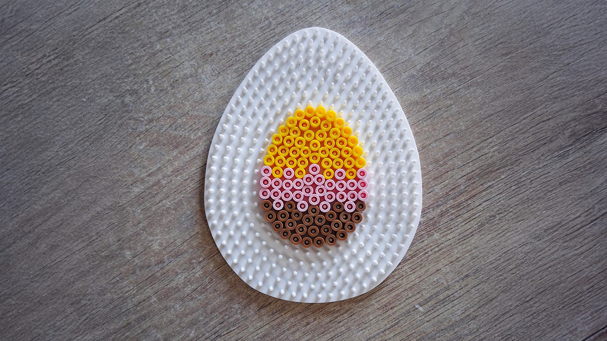 Pasqua fai da te: creare una decorazione con le perle Hama : Tappa 4 Pasqua fai da te: creare una decorazione con le perle Hama : Tappa 4