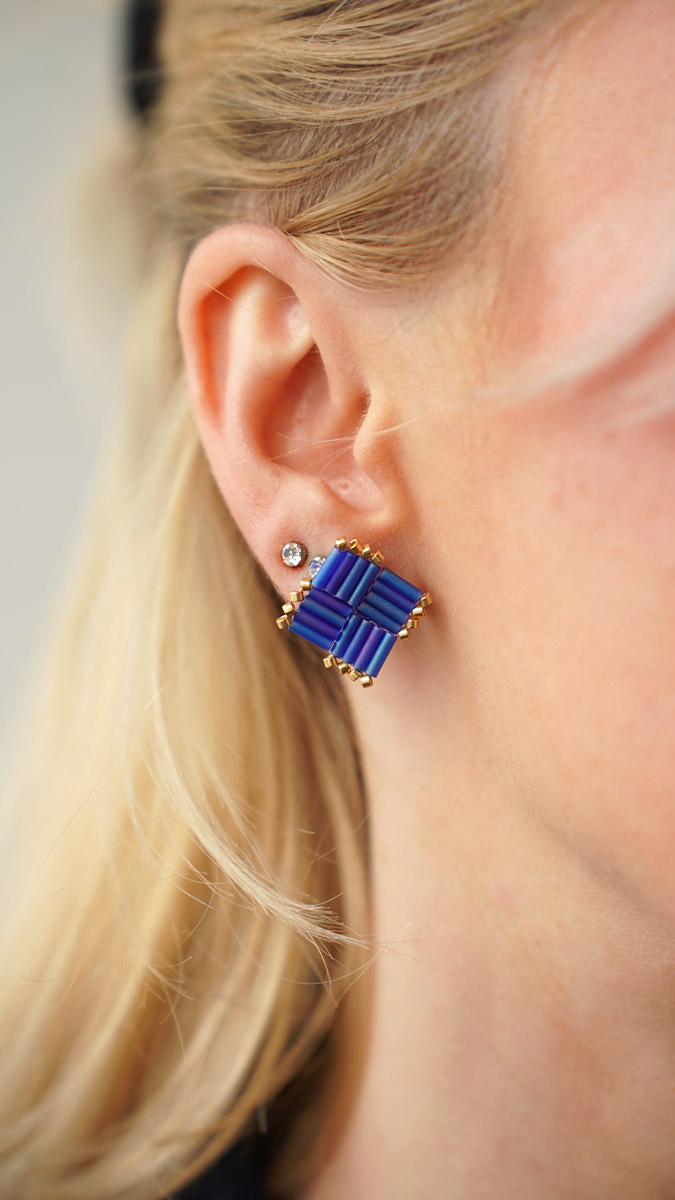 Schema Orecchini di perle Miyuki Bugles Schema Orecchini di perle Miyuki Bugles