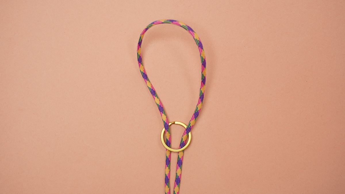 Borsa estiva gioiello con paracord : Tappa 1 Borsa estiva gioiello con paracord : Tappa 1