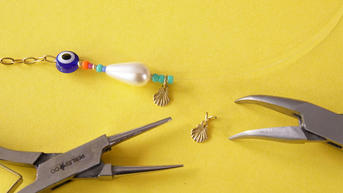 Set colorato in stile marinaio : Tappa 6 Set colorato in stile marinaio : Tappa 6