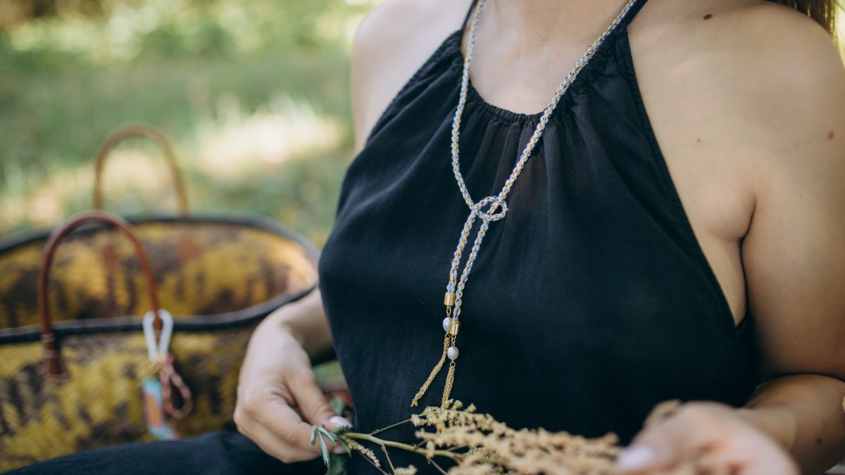 Schema Collana a cravatta Schema Collana a cravatta