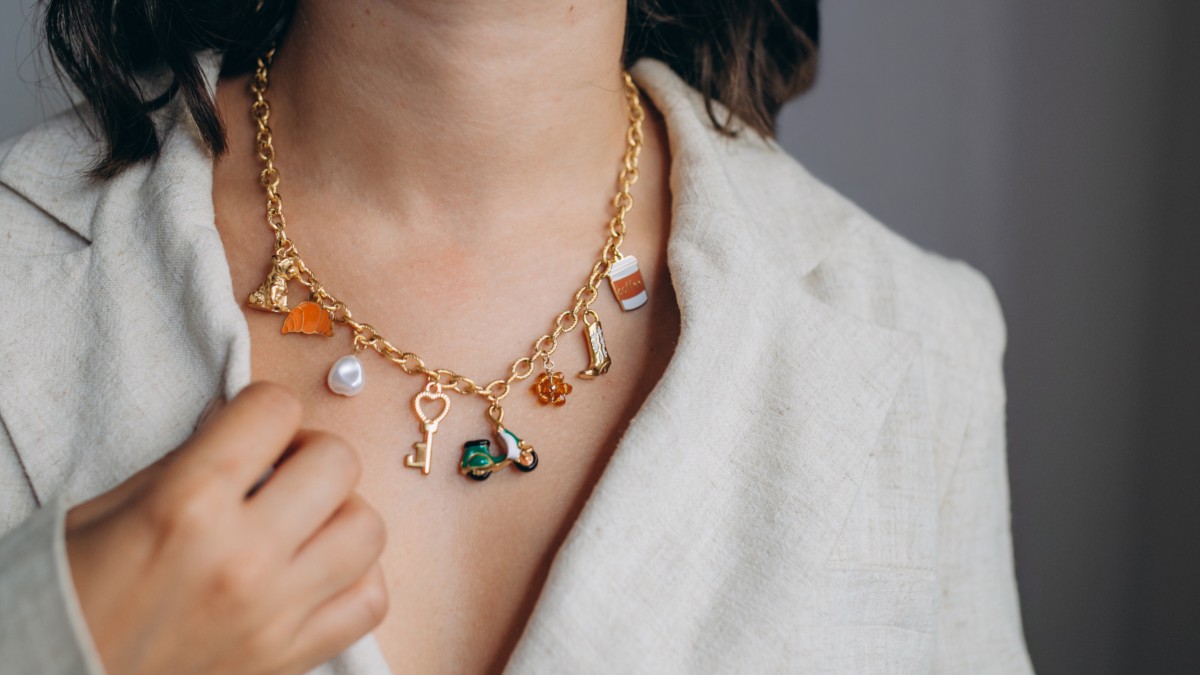 Collana di Ciondoli d'Autunno Collana di Ciondoli d'Autunno