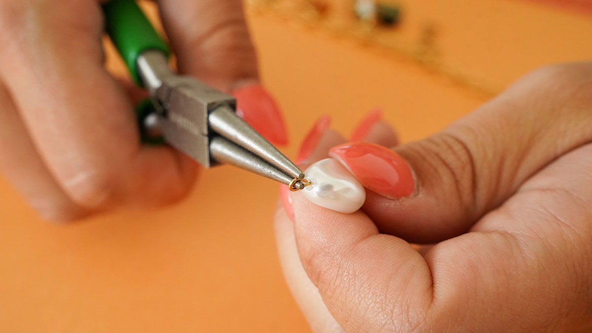 Collana di Ciondoli d'Autunno : Tappa 3 Collana di Ciondoli d'Autunno : Tappa 3