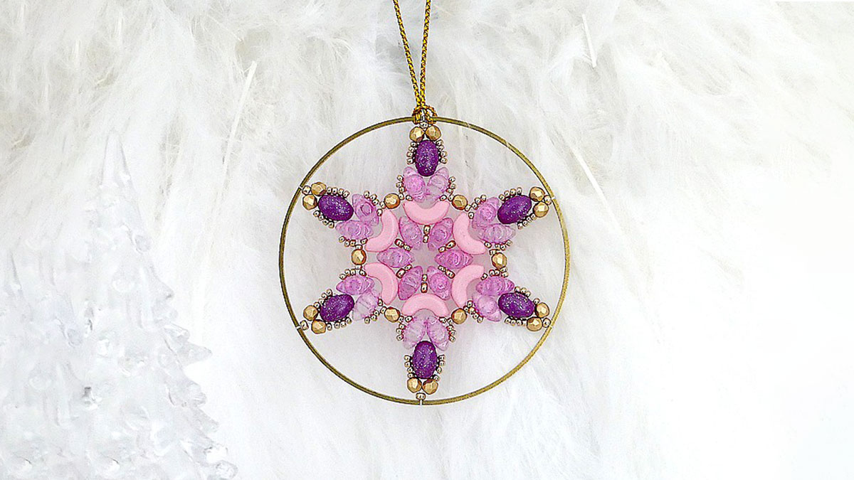 Schema Perle a fiocco di neve di Puca® - Puca Schema Perle a fiocco di neve di Puca® - Puca