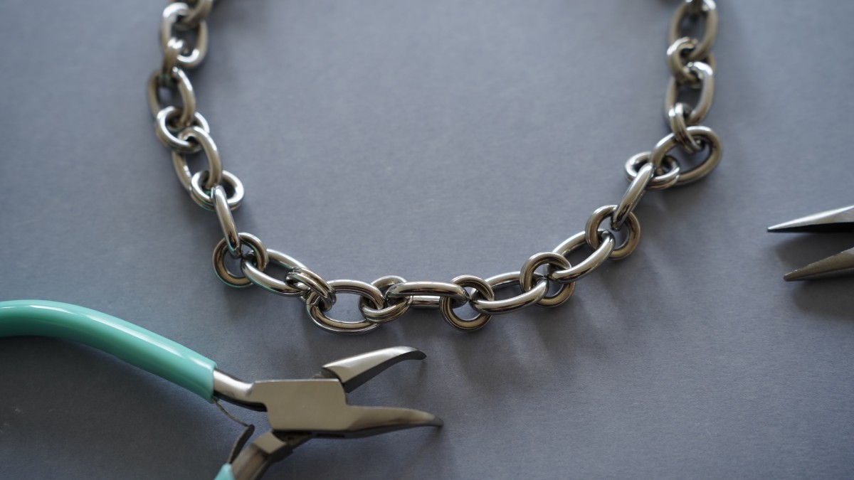 Bracciale e collana con pietre naturali : Tappa 4 Bracciale e collana con pietre naturali : Tappa 4