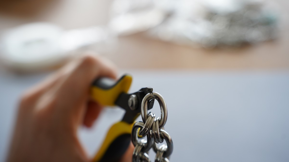 Bracciale e collana con pietre naturali : Tappa 5 Bracciale e collana con pietre naturali : Tappa 5