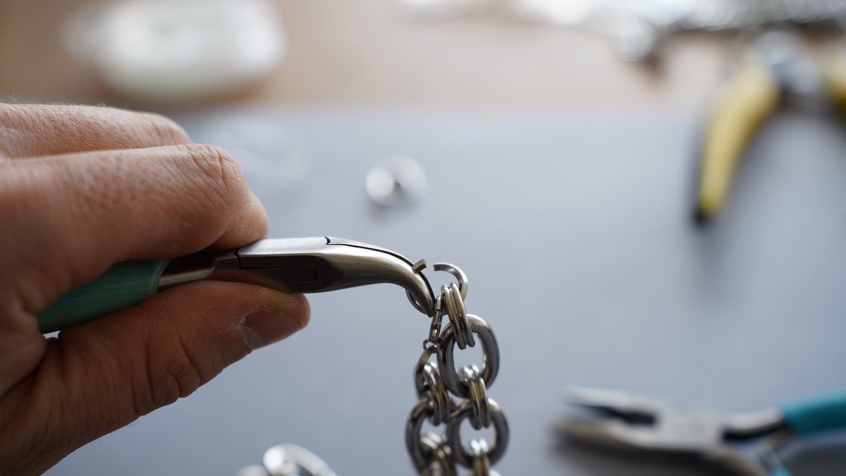 Bracciale e collana con pietre naturali : Tappa 9 Bracciale e collana con pietre naturali : Tappa 9