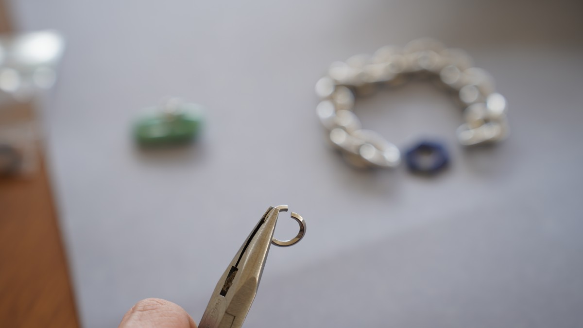 Bracciale e collana con pietre naturali : Tappa 14 Bracciale e collana con pietre naturali : Tappa 14