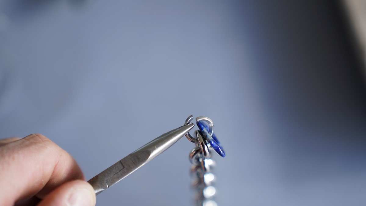 Bracciale e collana con pietre naturali : Tappa 16 Bracciale e collana con pietre naturali : Tappa 16