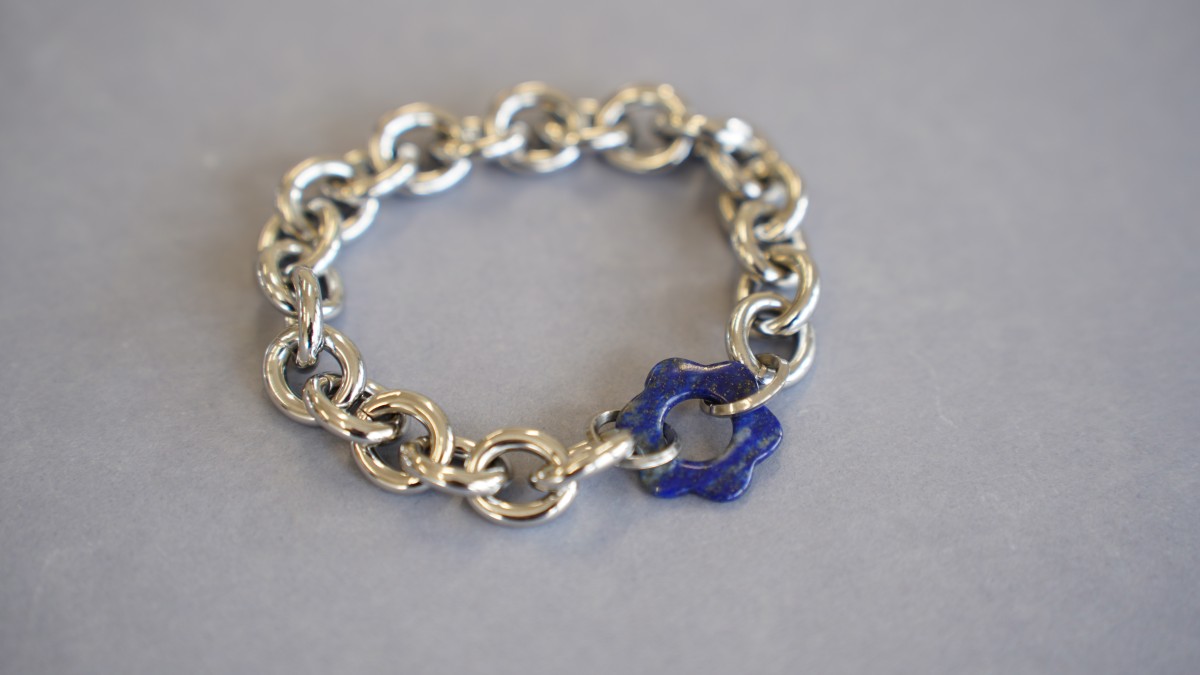 Bracciale e collana con pietre naturali : Tappa 18 Bracciale e collana con pietre naturali : Tappa 18