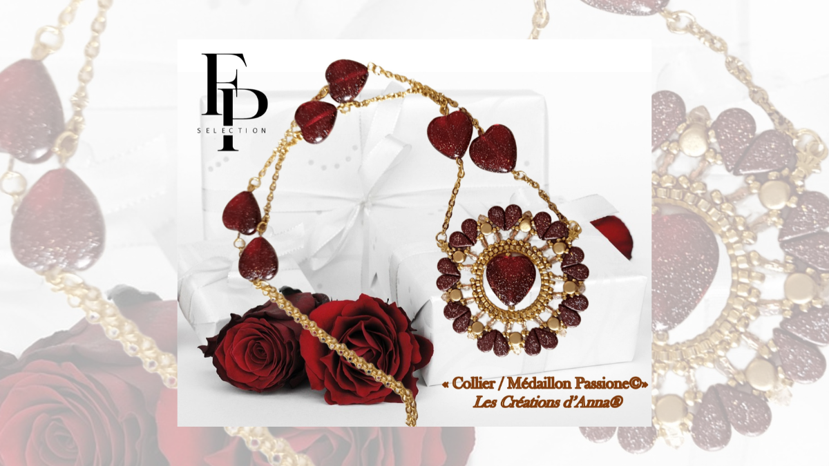 Collana con medaglione Passione Collana con medaglione Passione