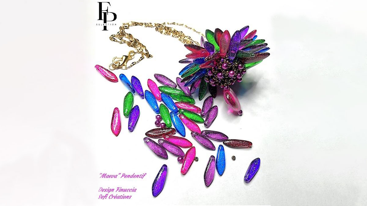 Pendente Maeva di Finuccia Sefi Créations Pendente Maeva di Finuccia Sefi Créations