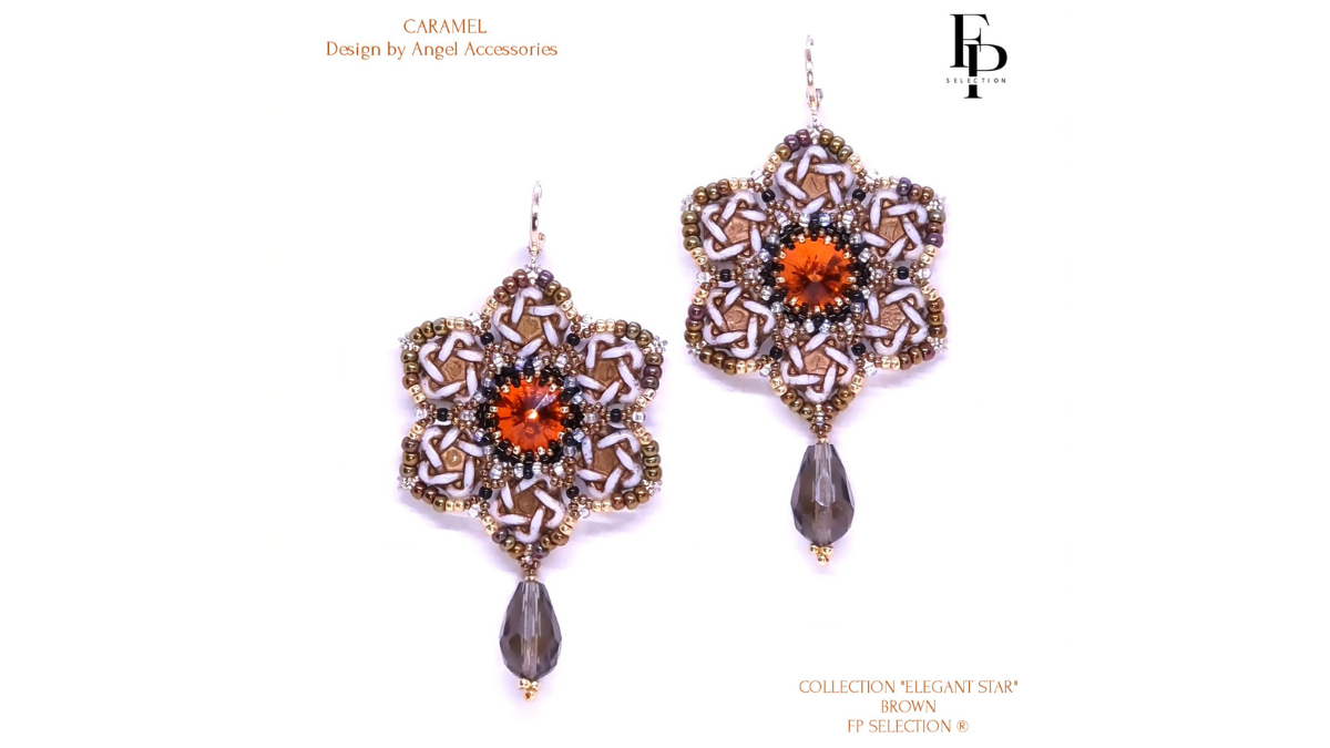 Orecchini Caramel di Angel Accessoiries® - Design by Angel Accessoiries Orecchini Caramel di Angel Accessoiries® - Design by Angel Accessoiries